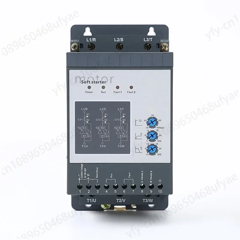 380V 160kW 250hp 320A Soft Starter Single-Phase AC Motor Starter with High-Quality Three-Phase Popular Hot Selling