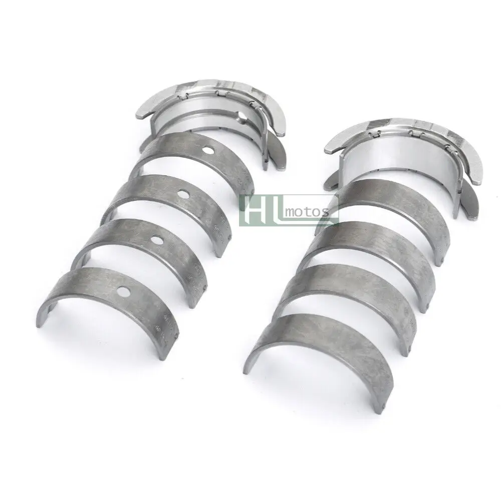 10pcs Main Crankshaft Guide Bearing Shells Set for 2.0T BMW 328i 428i X3 N20B20A 11217598967 11218642946 11217598959 1121759896