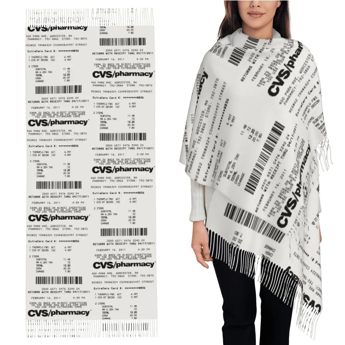 Cvs Receipt Scarf T… - image