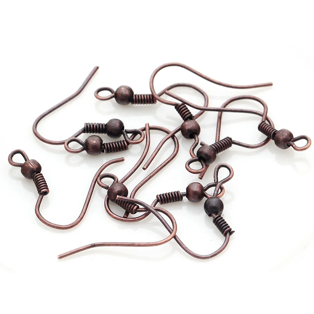 140 Pcs Affordable Jewelry Making Spring Ear Wire Hooks Accessories Mixed Color Earrings Findings Pins