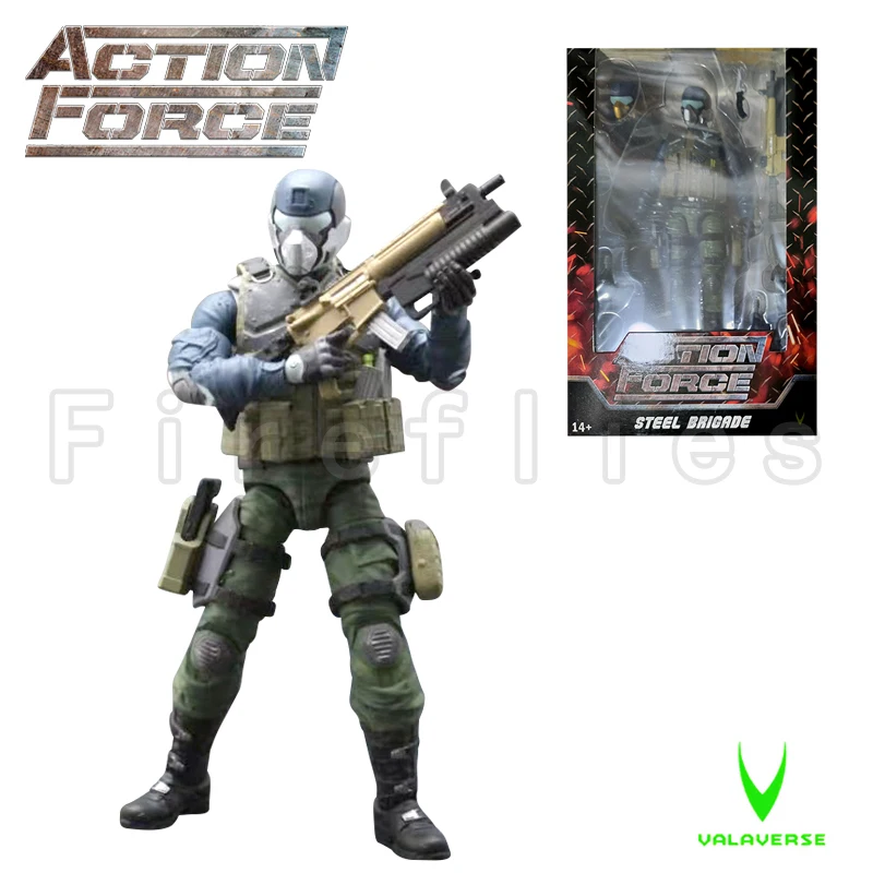 

6inches VALAVERSE Action Figure Action Force Steel Brigade Ver 2 Anime Collection Movie Model For Gift Free Shipping