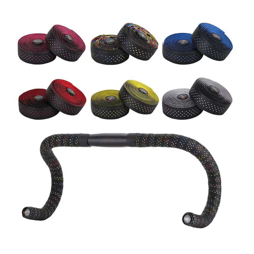 Racefiets Stuur Tape Comfortabele Racefiets Drop Bar Tape Zacht Pu + Eva Materiaal Fiets Tape Antislip Fietsaccessoires