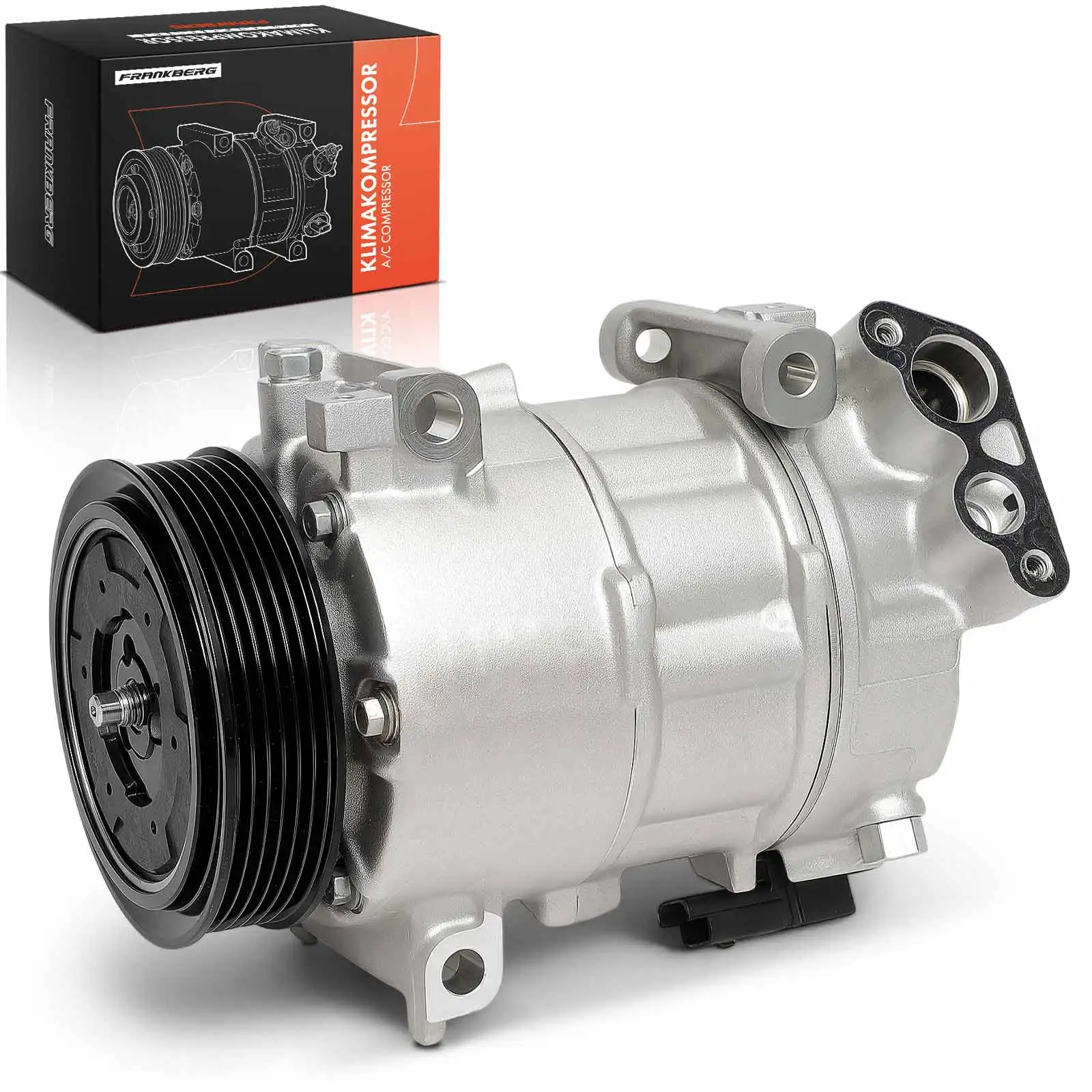 Frankberg 1x Klimaatcompressor voor Citroën C3 C4 C5 Opel Crossland X Peugeot 208 308 508 4471501730 1606230580 9675655880