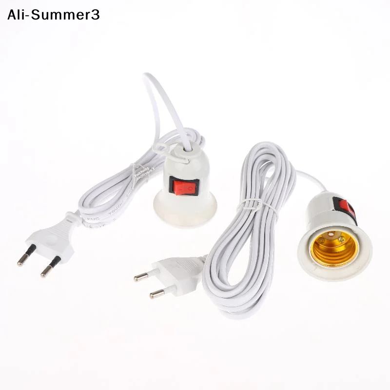 1 قطعة حامل امفولدر الحديقة مع كابل 3/5 متر الاتحاد الأوروبي التوصيل E27 معلقة نباتات داخلية حامل مصباح مع تشغيل/إيقاف التبديل حامل مصباح