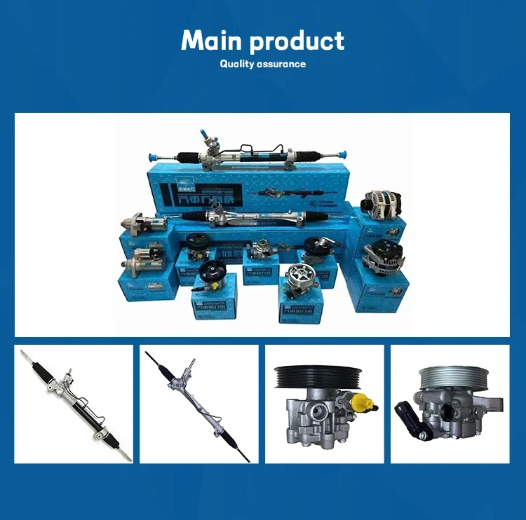 Factory Price Spare Parts Hydraulic Power Steering Rack Assembly Steering Gear Box 48001-1HJ0A for NISSAN MARCH！