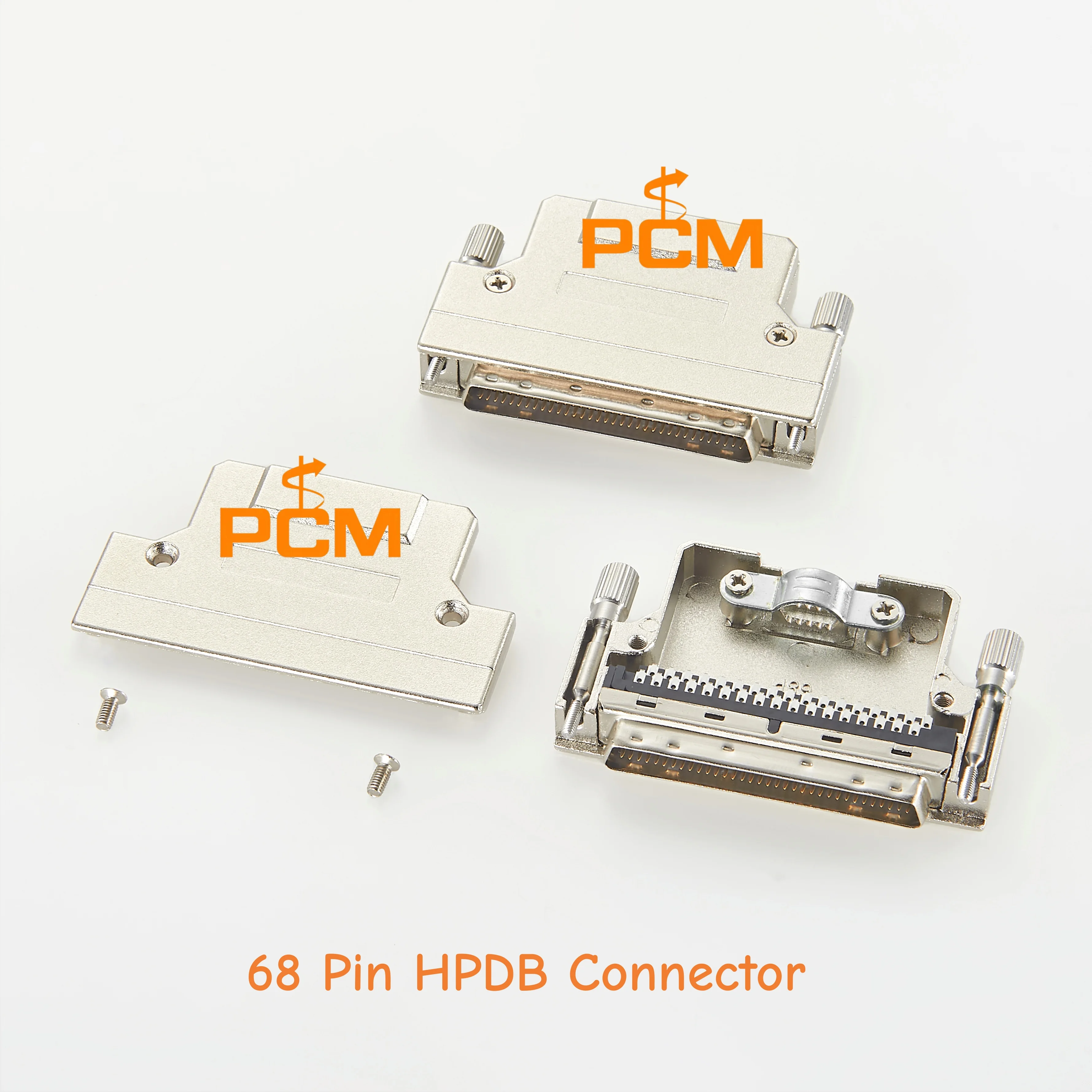 68 Pin HPDB Male Solder Type High Density D-Sub Connector for Industrial Automation Control Equipment