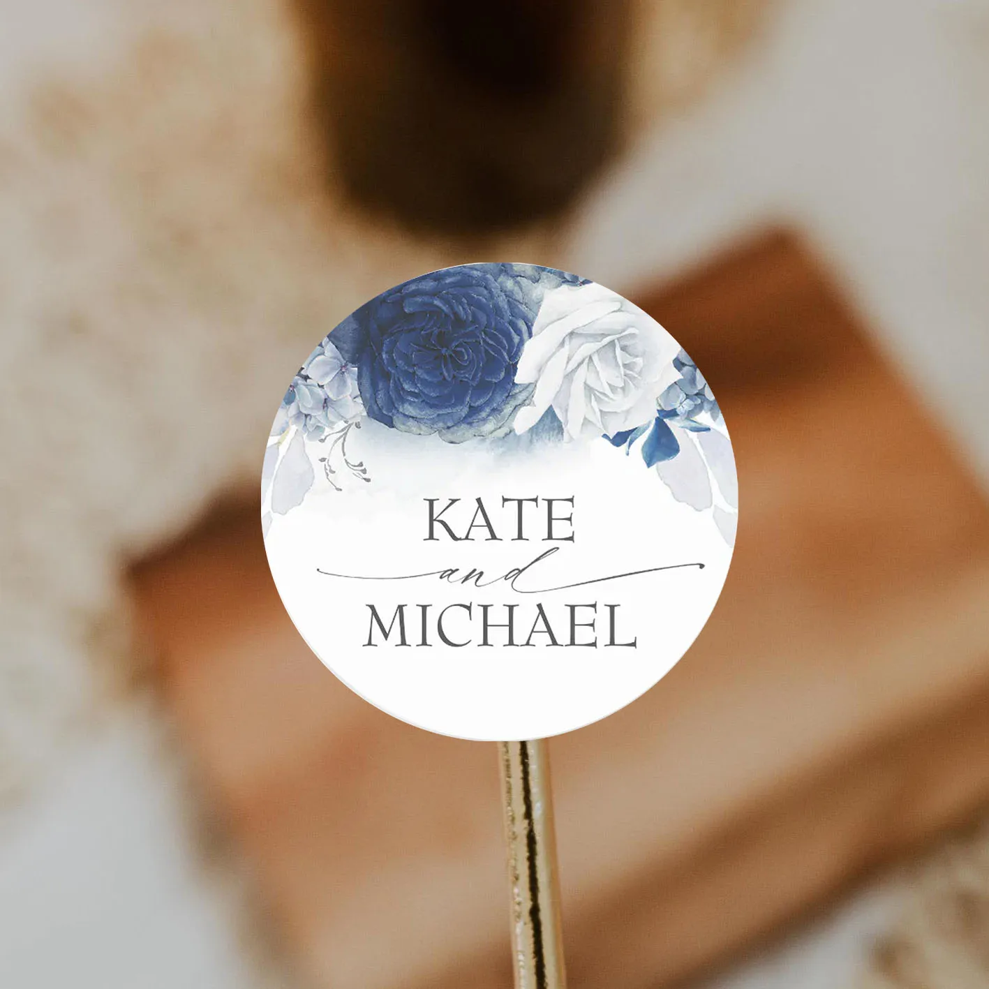 

90pcs Custom Personalized Name & Birthday Cards (For Weddings, Christenings, Parties & Gift Wrapping)