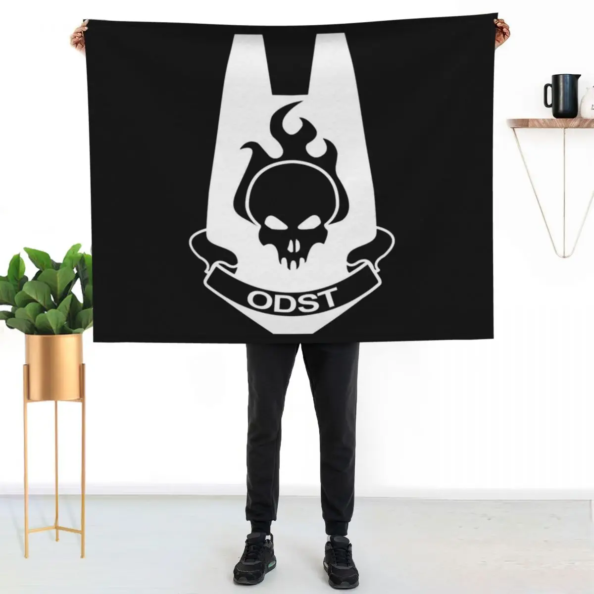 ODST Classic Throw Blanket Men's Soft Warm Throw Blanket for Couch - view 2