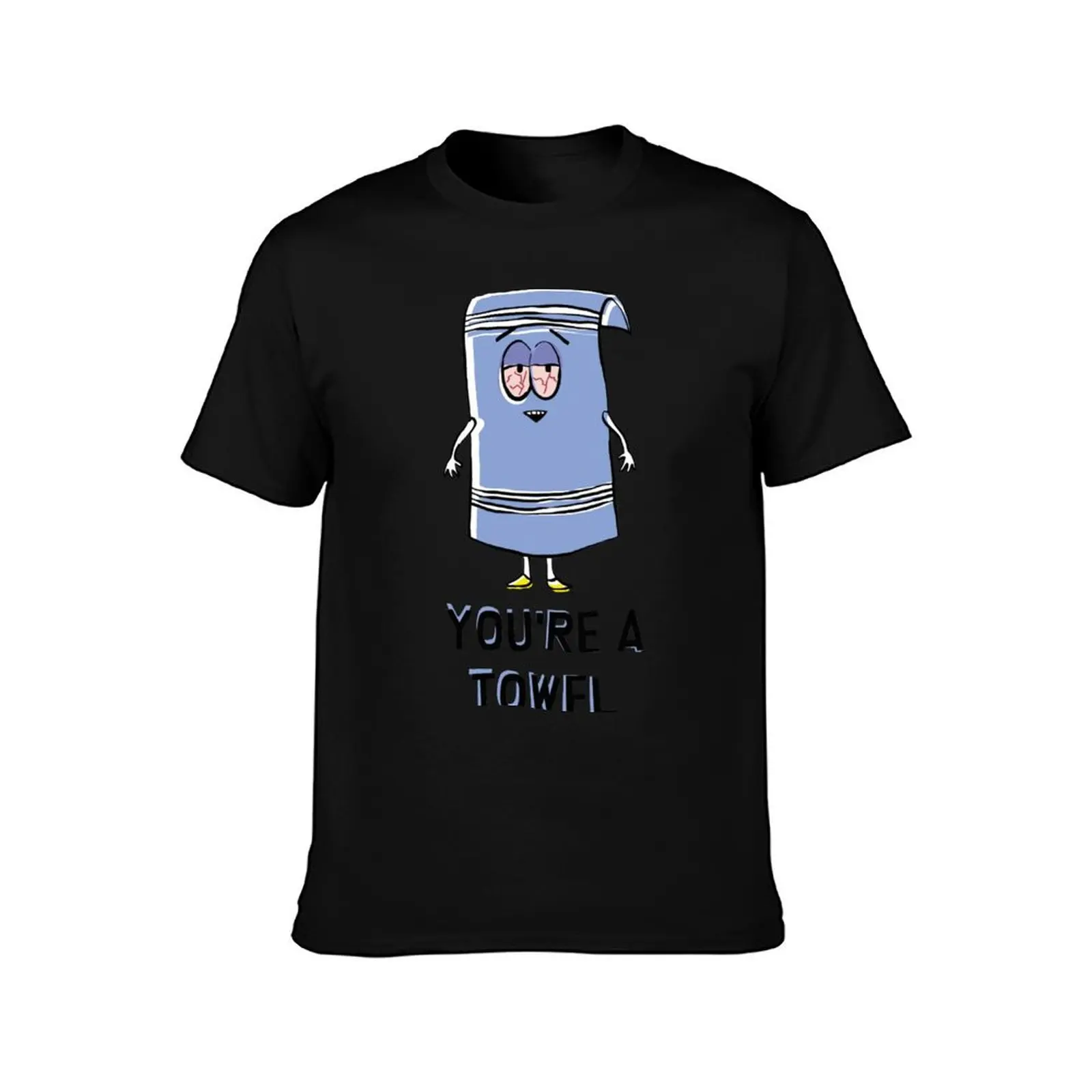 Towelie - You are a towel T-Shirt Summer Casual Cotton Tee Oversized Streetwear Tops Vintage Graphic Print Unisex Men Women