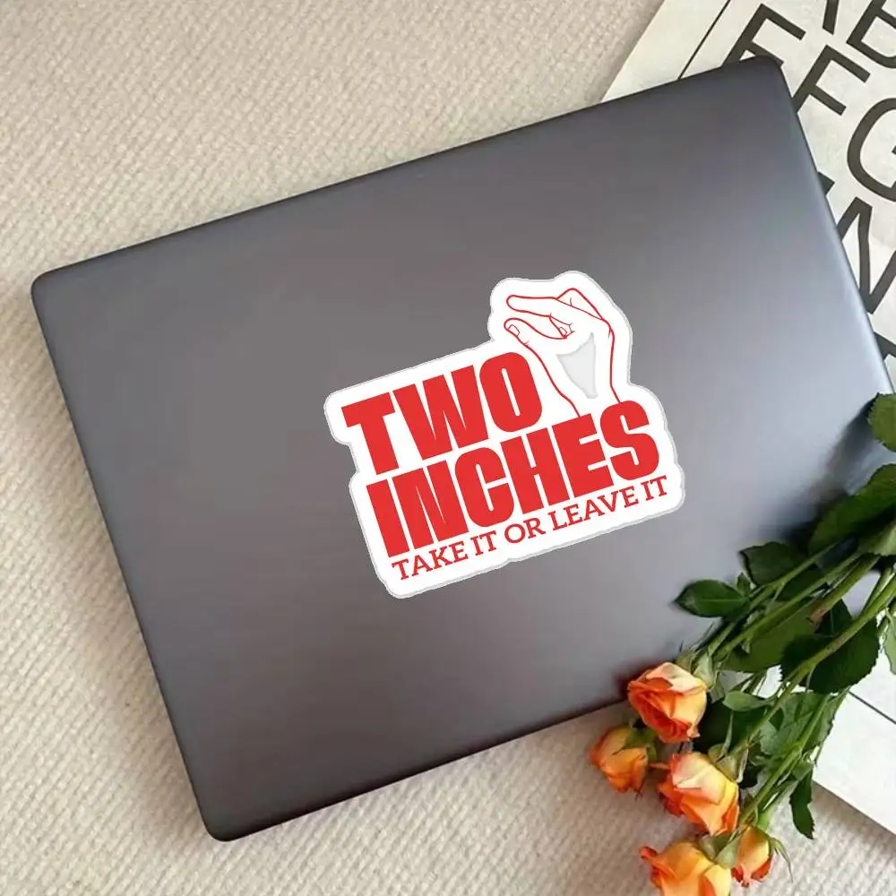 Two Inches Take It Or Leave It Waterproof Stickers For Decorating Car Windows Motorcycles And Computers.