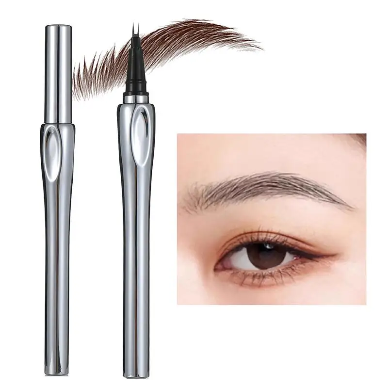 Lápis de sobrancelha Microblading impermeável, Long Lasting Pen, Eye Brow Marker, Maquiagem Profissional Ferramenta de Cuidados