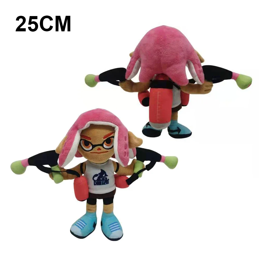 20CM Ika Musume Plush Plushies Anime Game Splat Fantasy Figurine Props Xmas Birthday Gifts Mascot Fancy Dress Up Party Decor