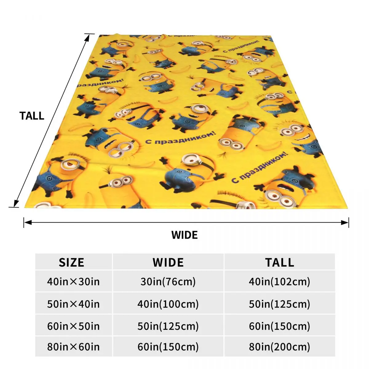 여아 남아용 캠핑 미니오 미니언, 매우 따뜻한 담요, 노란색 스로우 담요, 플란넬 침대보, 침실용 재미있는 소파 침대 커버