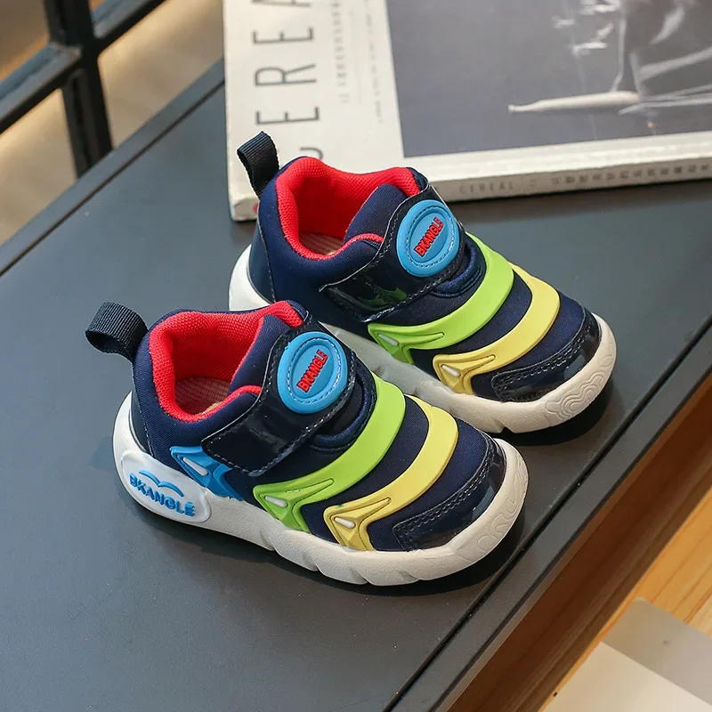 Casual Sneaker for Boy Kid Shoe for Girl Toddler Boy Shoes Soft Soled Baby Shoe Caterpillar Breathable Running