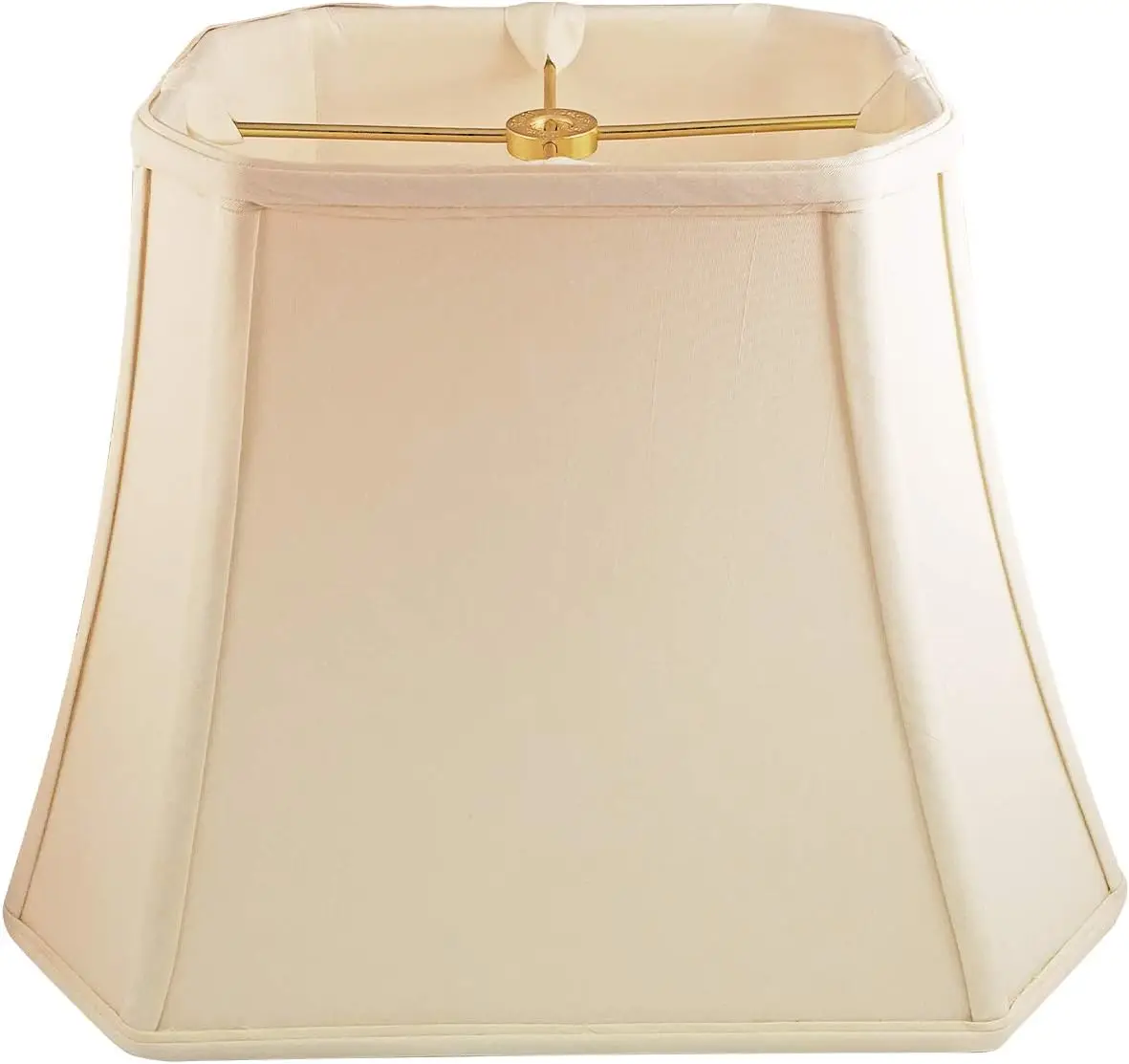 

Royal Designs DBS-710-11EG Royal Designs 11" Rectangle Cut Corner Basic Lamp Shade, Eggshell, (4 x 6) x (8 x 11) x 8