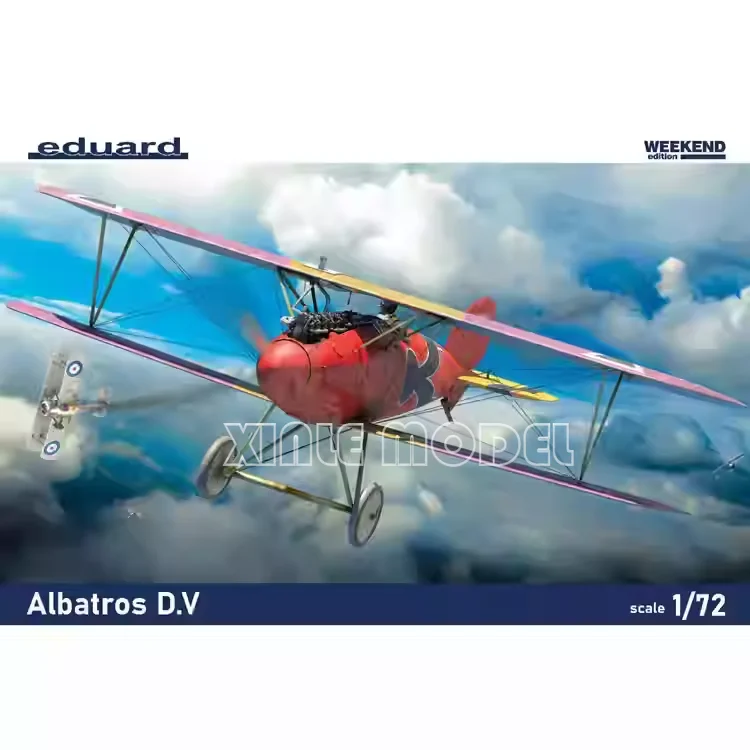

Набор для сборки пластиковой модели самолета Eduard 7406 Albatros D. V Weekend Edition 1/72