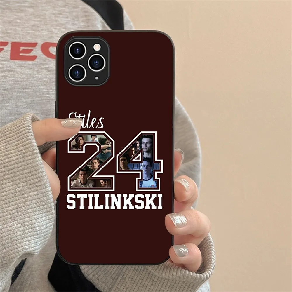 Teen Wolf Stilinski 24 McCALL 11 LAHEY 14 Phone Case For Iphone 15 11 13 14 ProMax 7 8 Plus X Xr Xs Max Se2020 12mini Cover Case