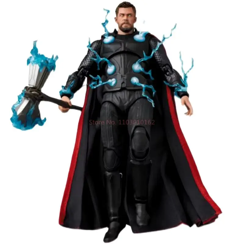 Hot Marvel Legends Thor Avengers Infinity War Stormbreaker Ax Change Head Action Figure Thunderbolt Model Toy Children Xmas Gift