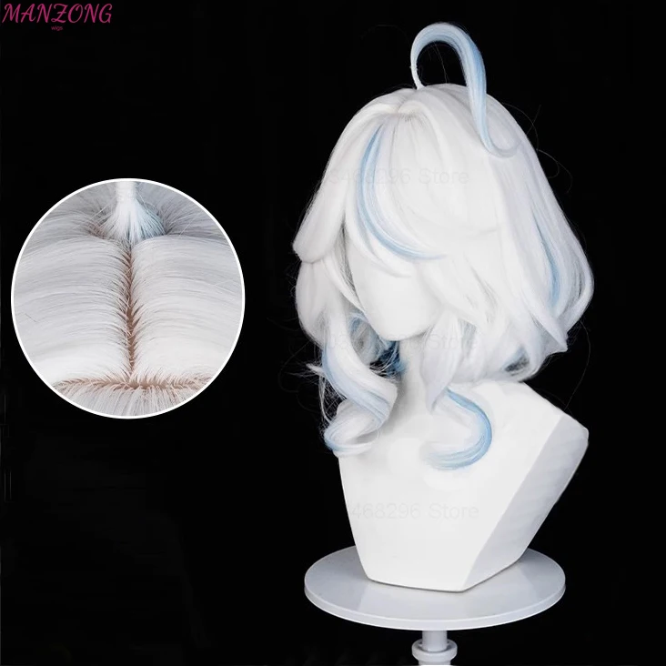 Furina Short Cosplay Wig with Cap