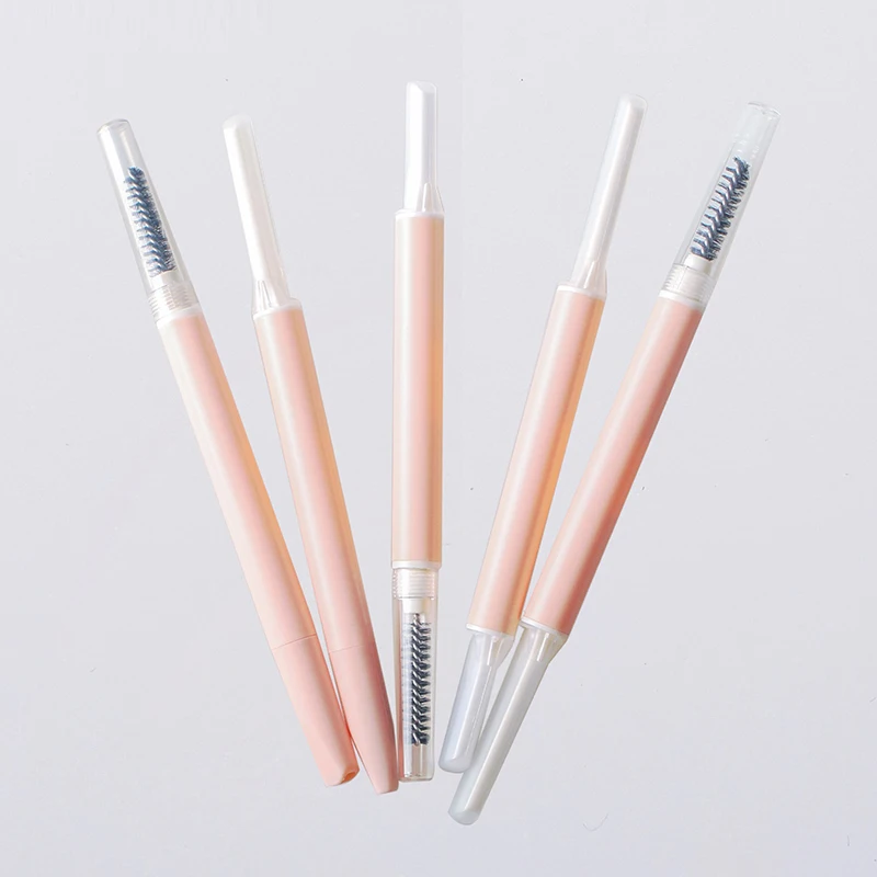 

Eyelash Tools Two-End Eyebrow Trimmer Eyelash Comb Eyebrow Brush With Protective Cover Stainless Steel Eyebrow Comb