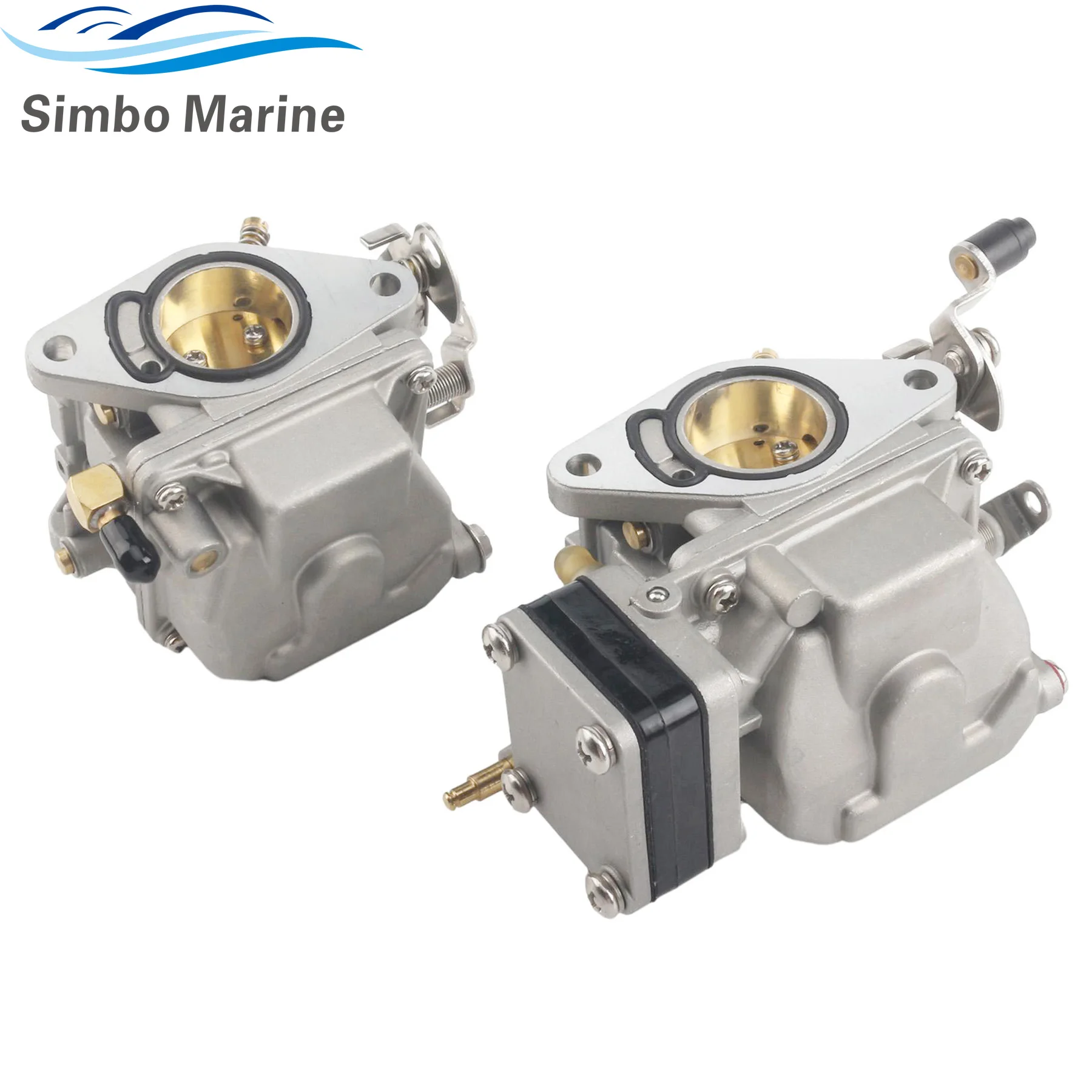 

6L2-14301 6L2-14302 Boat Motor Upper Lower Carburetor Assy Replacement Fits for Yamaha 2-Stroke 20HP 25HP Outboard Engines