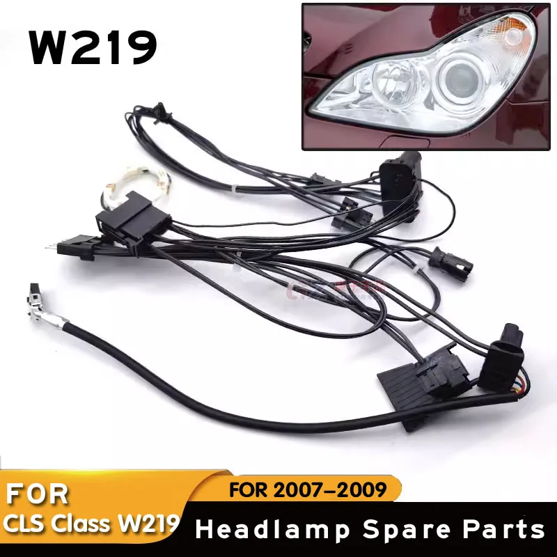 For Mercedes-Benz W219 CLS300 CLS350 Headlight Internal Wiring Harness Plug Wiring Harness CLS Headlight Wiring Harness