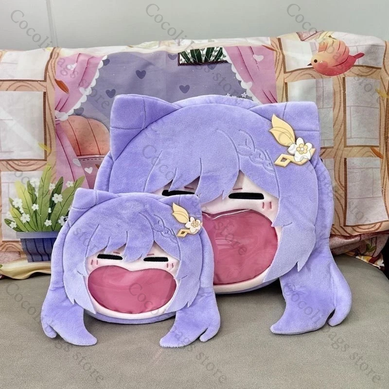 Genshin Impact Keqing Merch Backpack Ita Bag Kawaii Backpack Itabag for Comic Con Cross Bag Men Women's Bag Cute Ita Backpack