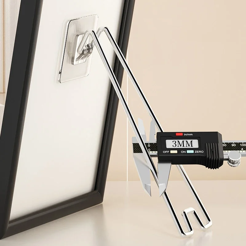 Desktop Photo Frame Stand No Drill No Nail Easy Setup Sturdy Support For Pictures Albums Artwork - Only Bracket Included