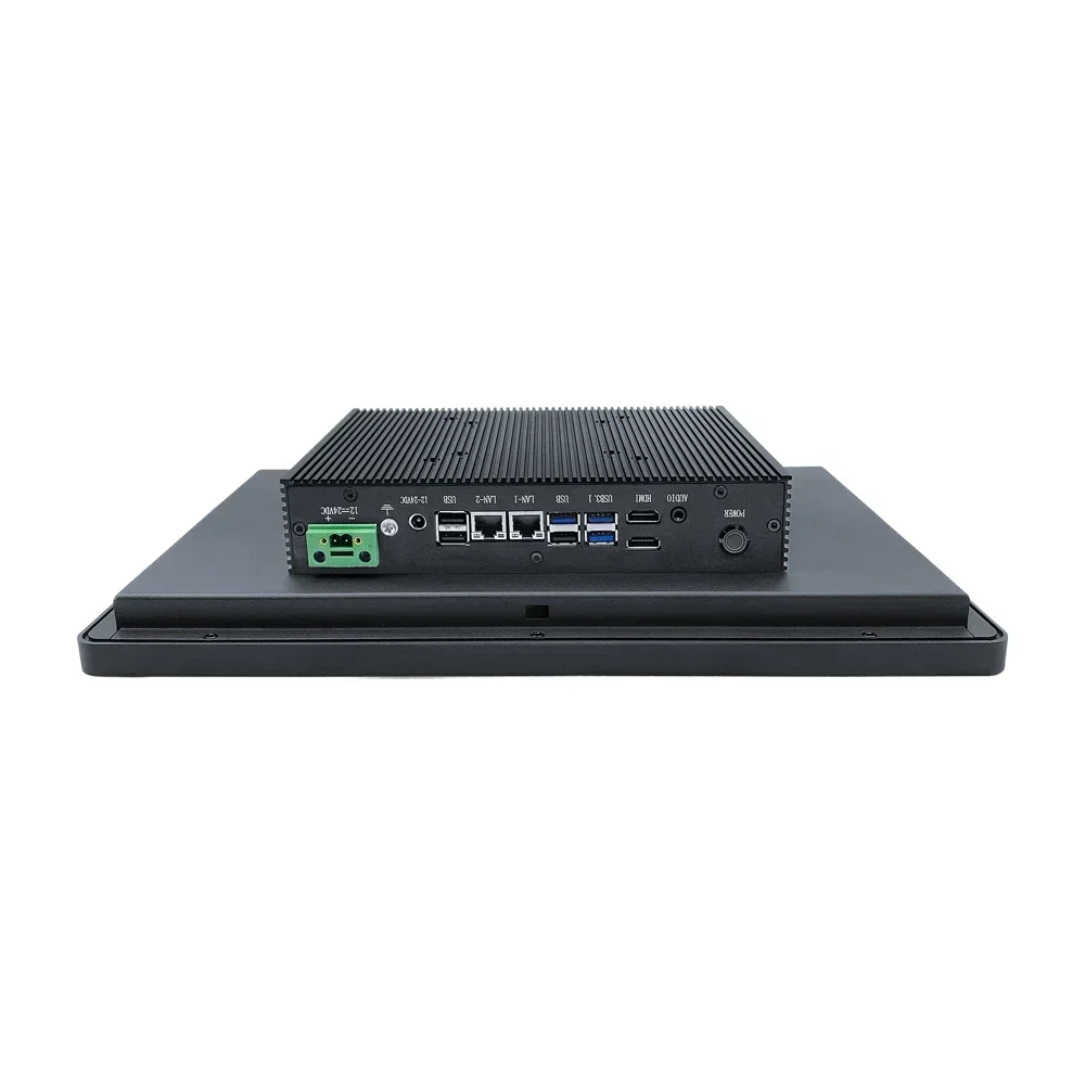 Factory direct sale front ip65 waterproof industrial computer 15.6 inch J6412 motherboard industrial embedded pc