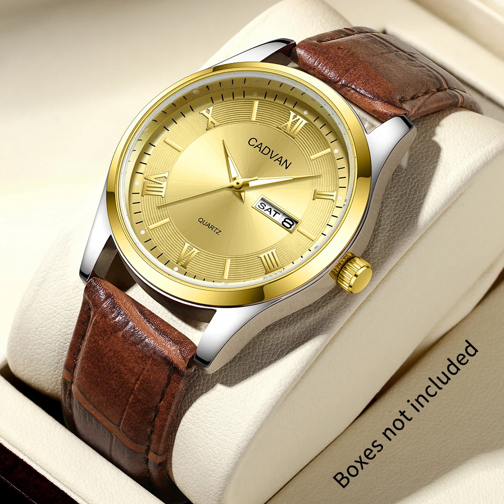 1pc new casual business men's round pointer quartz watch men's timer - daily wear holiday gift