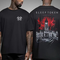 2025 Summer Cool Sleep Token Hot American Band High-end Print TShirt Luxury for Men Women Cotton Top Are Different Male T-shirts