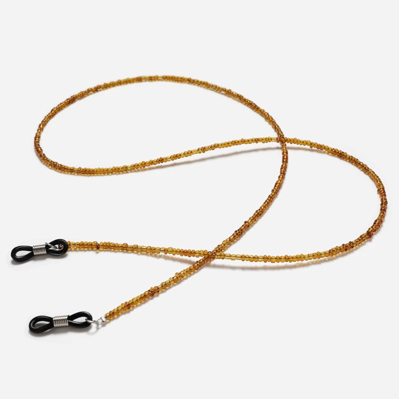 روكسي |   العنبر سلسلة النظارة الرجال والنساء الإبداعية الرقبة النظارات الشمسية سلسلة 2025 نظارات الإكسسوارات الجديدة