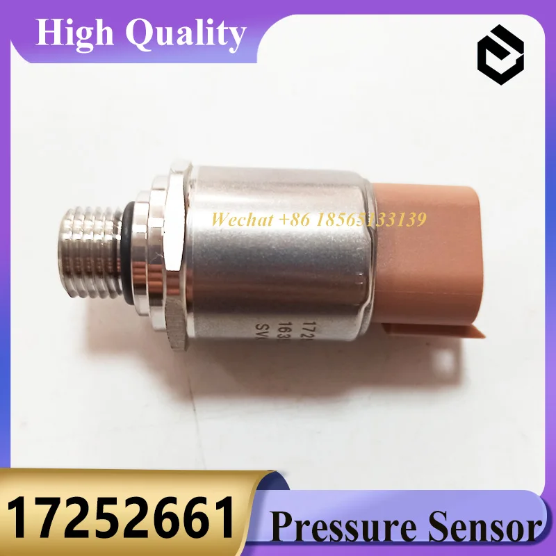 17252661 VOE17252661 Pressure Sensor  for EC140 EC160 EC210 EC240 EC290 EC330 EC360 EC460 B BLC Excavator Parts