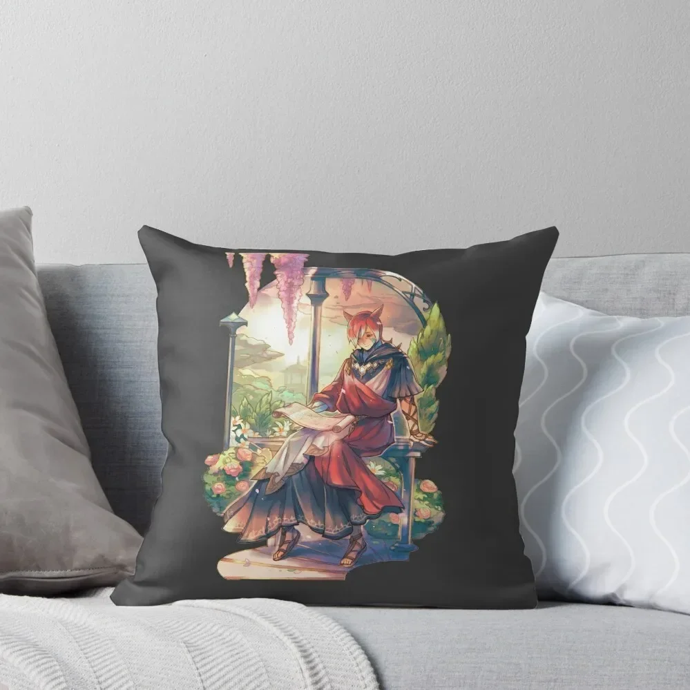 

Crystal Exarch - In His Garden Throw Pillow Pillow Cover Cusions Cover Pillow