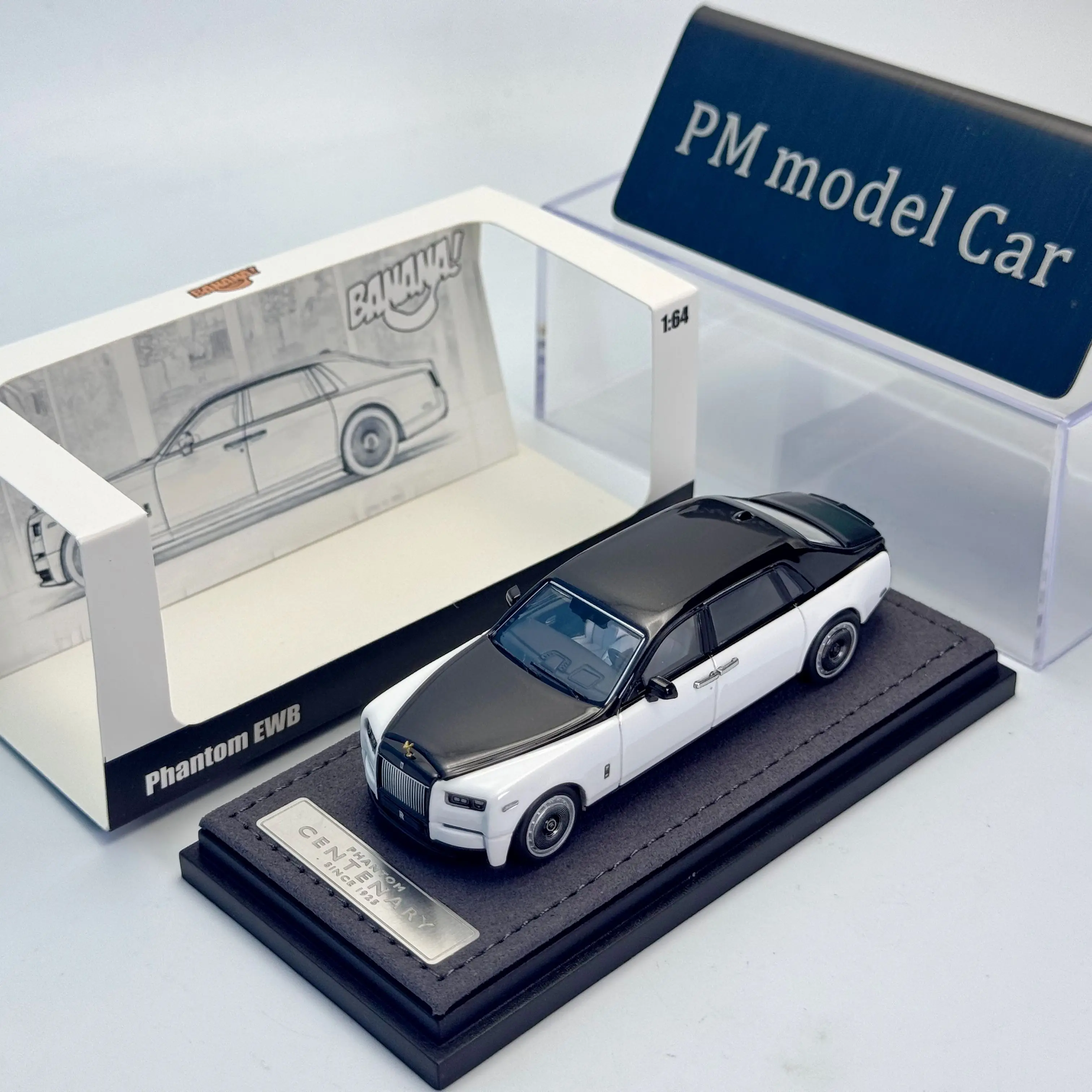 Banana 1:64 Rolls Royce Phantom EWB 2026 Malaysia TMCS Show Limited Edition Alloy Diecast Model Car Collectible