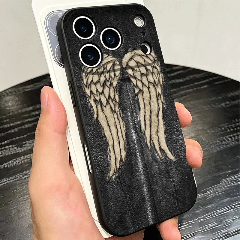 The Walking Dead Daryl Dixon Soft Phone Case for iPhone 16 16E 17 Air 15 Pro Max 14 Plus 13 Mini 11 12 7 Black Cover Back Shell - view 4