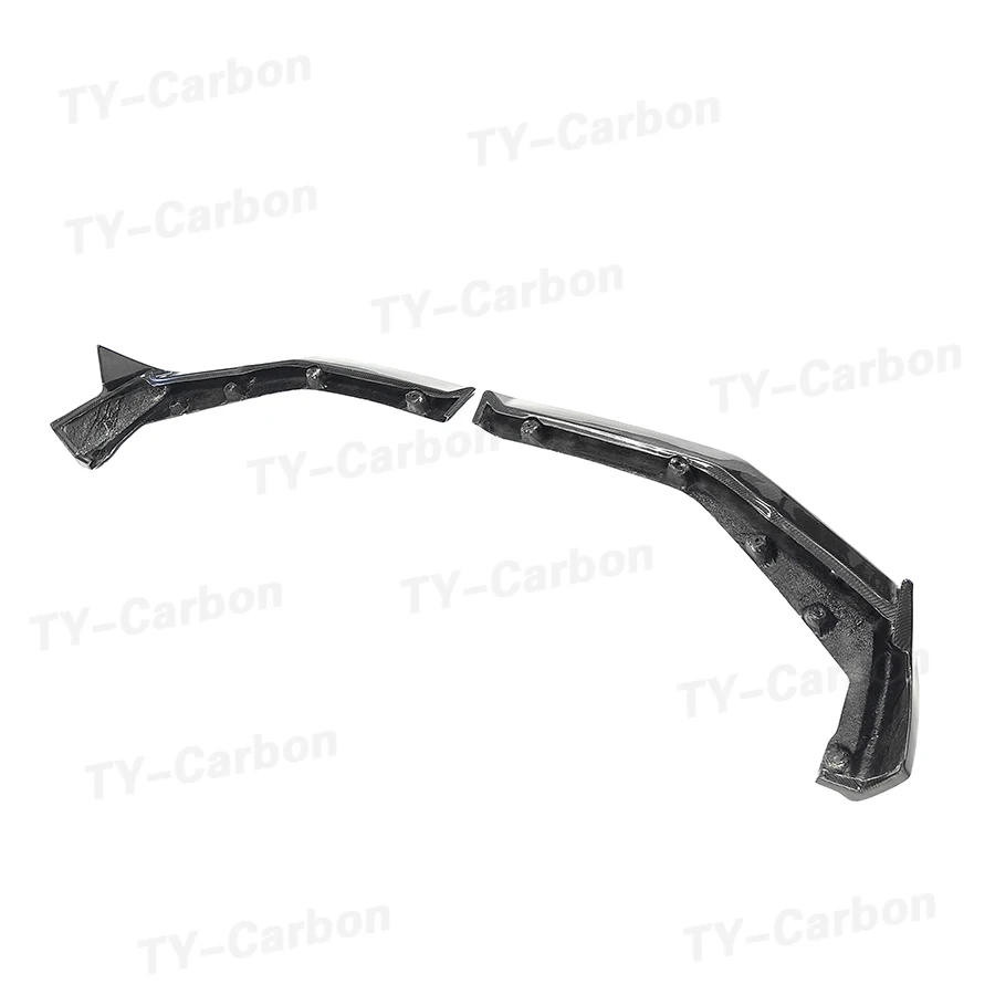 Dry Carbon Fiber Car Front Bumper Lip Spoiler for BMW 5 Series G90 G99 M5 2025+ Racing Front Lip Chin Apron Body Kits - view 6