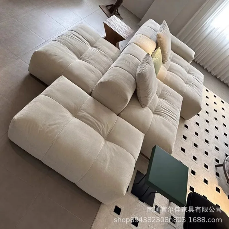 Italienisches minimalistisches doppelseitiges Pixel-Sofa