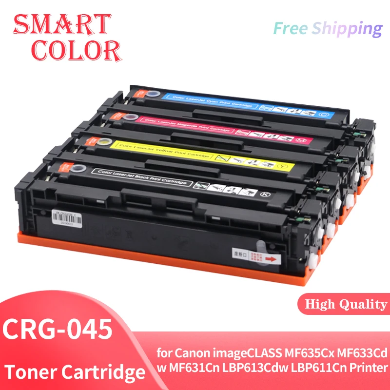 

Compatible Color toner cartridge CRG-045 crg045 for Canon 045 imageCLASS MF635Cx MF633Cdw MF631Cn LBP613Cdw LBP611Cn 612 Printer