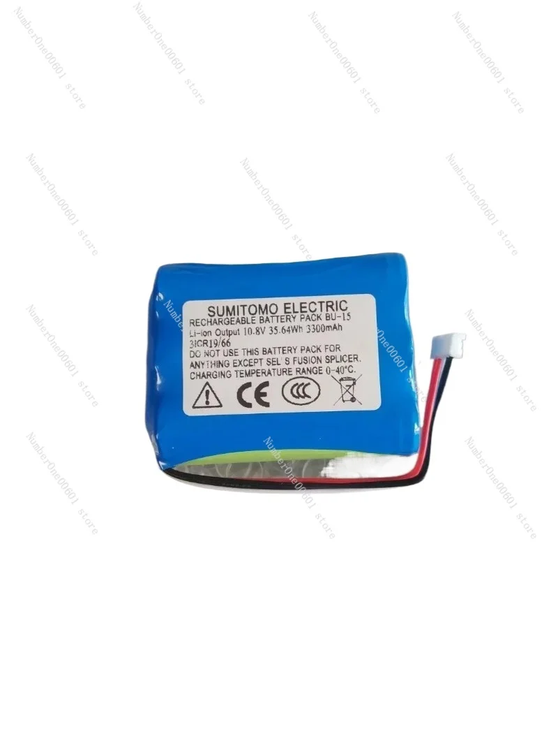 Replacement Battery Pack BU-15 10.8V 3300mAh for Sumitomo T-400S fiber welding machine T400S fiber fusion splicer battery pack