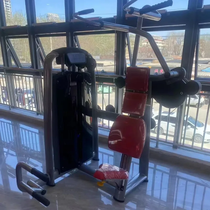 Commercial Gym Fitness Equipment Chin Dip Assist Fitness Lat Pulldown Machine Back Shoulder Trainer Assisted Pull up Machine