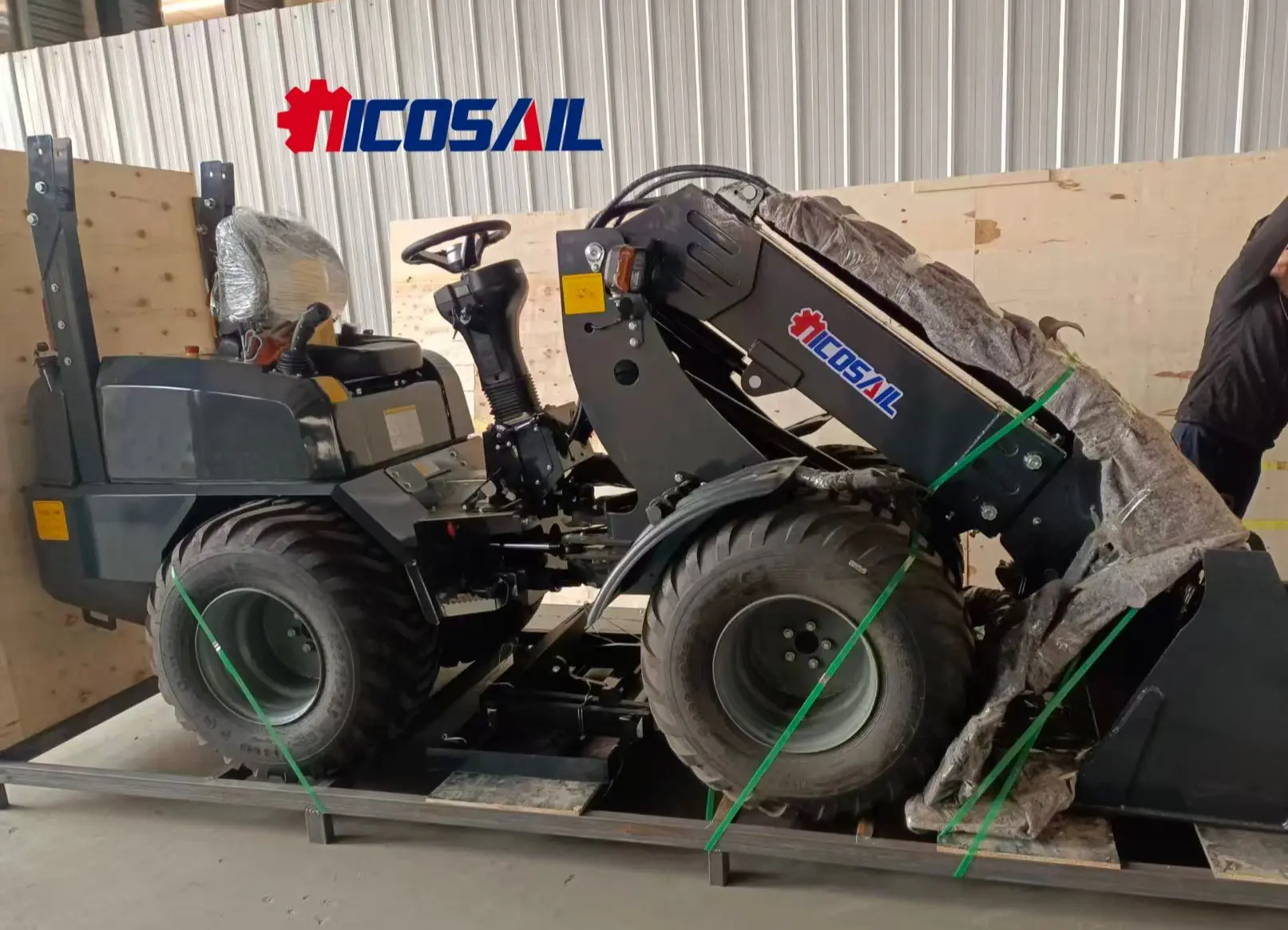 

Telescopic arm micro wheel loader 1 ton 1.5 tons 1.8 tons 2 tons 2.5 tons Wheel loader free transportation