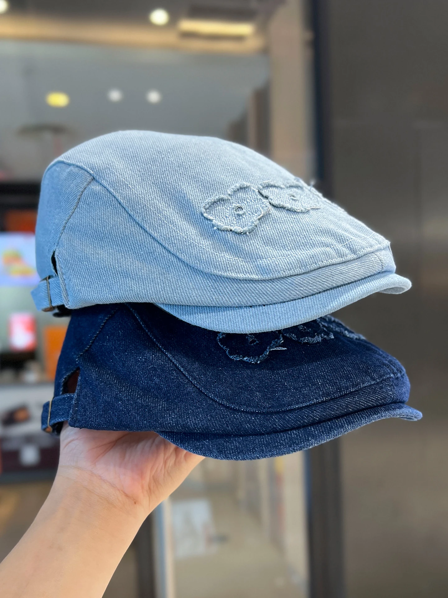 

Retro cowboy forward hat women's spring and autumn literary and artistic versatile painter hat fashion show face little cap man