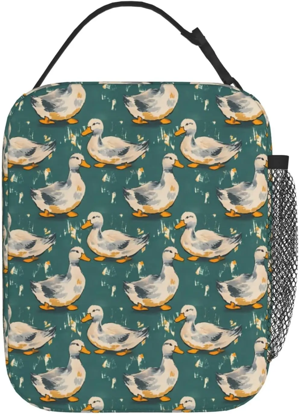 

Утка-ланч-бокс, изолированная сумка для обеда для детей, девочек и мальчиков, многоразовые контейнеры для женщин и мужчин, прочный холодильник