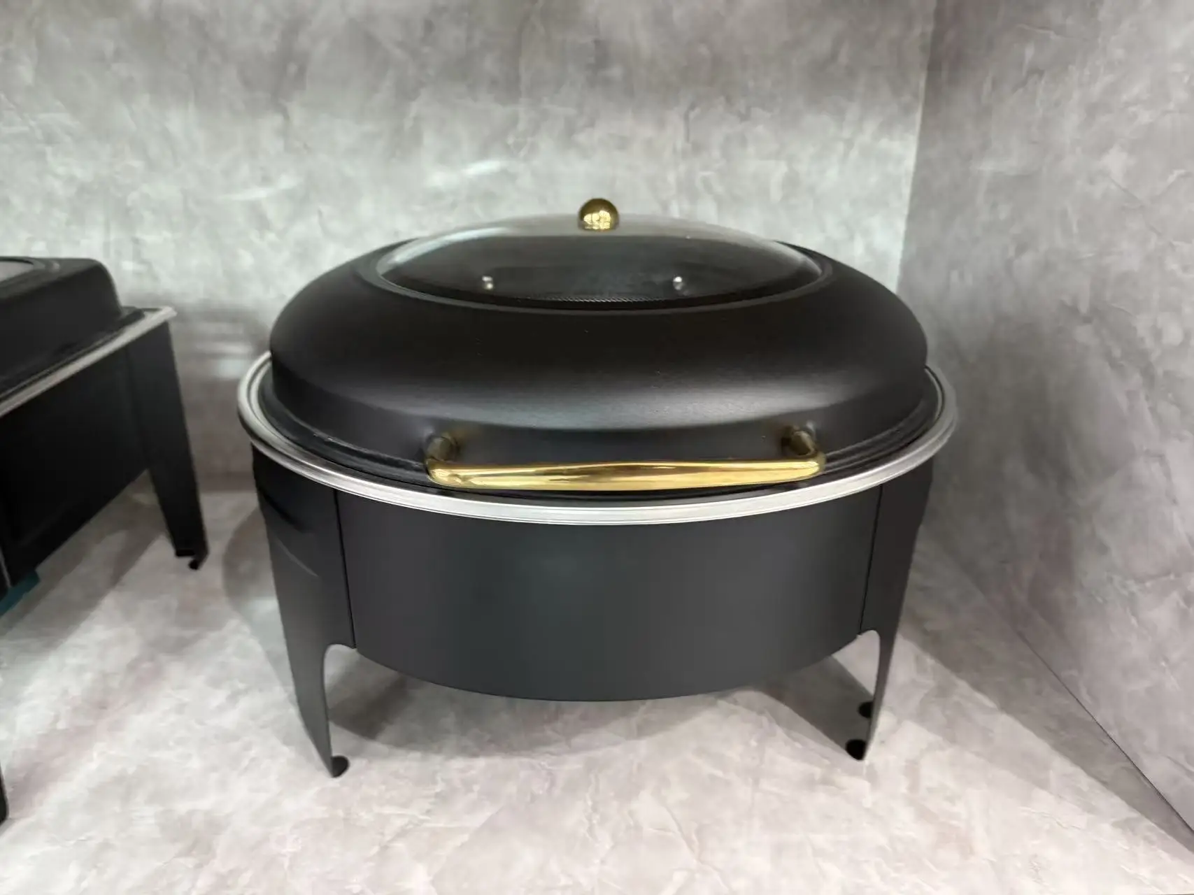 New Hot Classic-Style Round Visual Soup & Stock Pot Glass Cover Stainless Steel Long Service Life Corrosion Resistance Low Noise