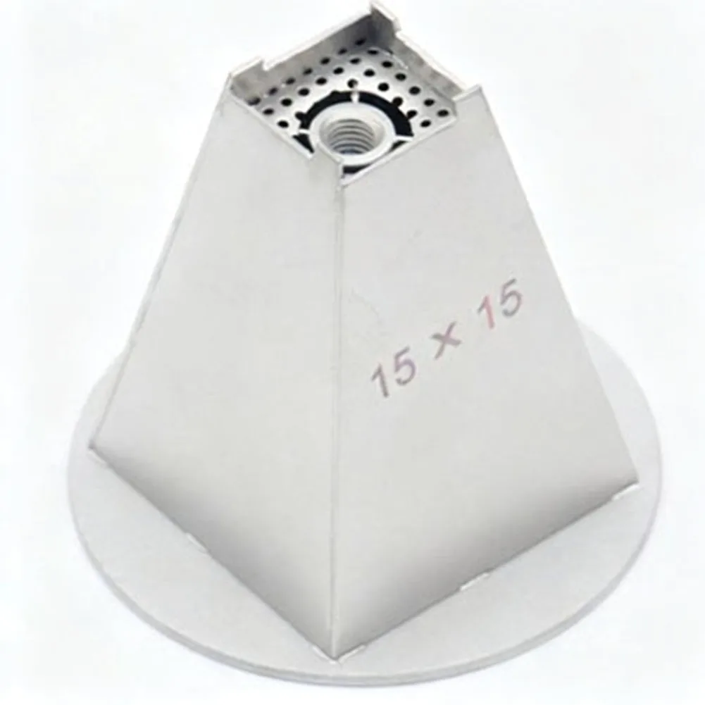 Upper and lower position nozzle for BGA rework stations designed for efficient hot air delivery and precise chip positioning