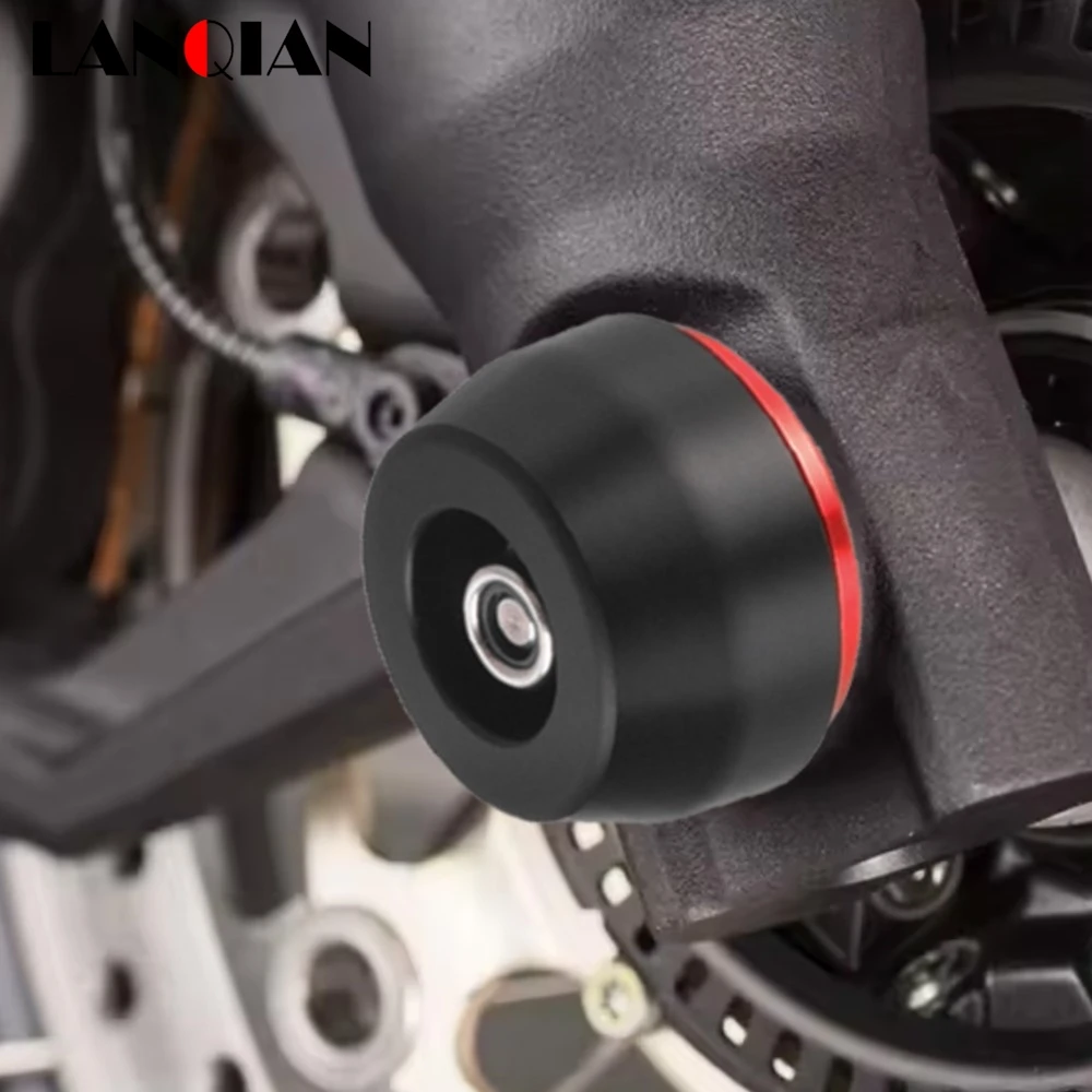 

Motorcycle Rear Axle Fork Crash Sliders Protector For Ducati Monster S4RS/796/1100 S/EVO Hypermotard 950/939/821 SP 796/1100 EVO