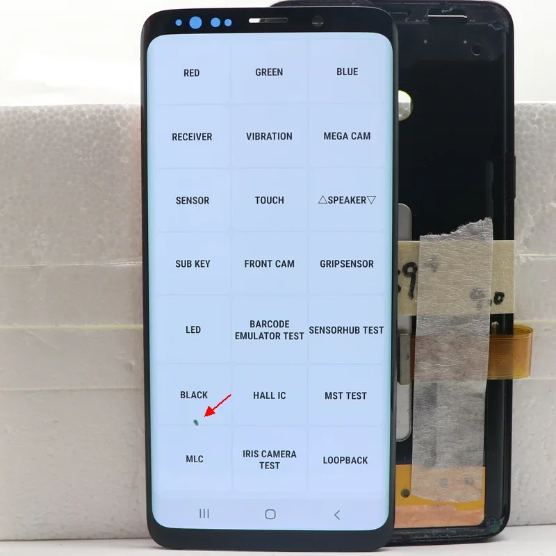 SUPER AMOLED S9 Display Screen For Samsung Galaxy S9 G960F G960F/DS G960U Lcd Display Digital Touch Screen Assembly Replacement