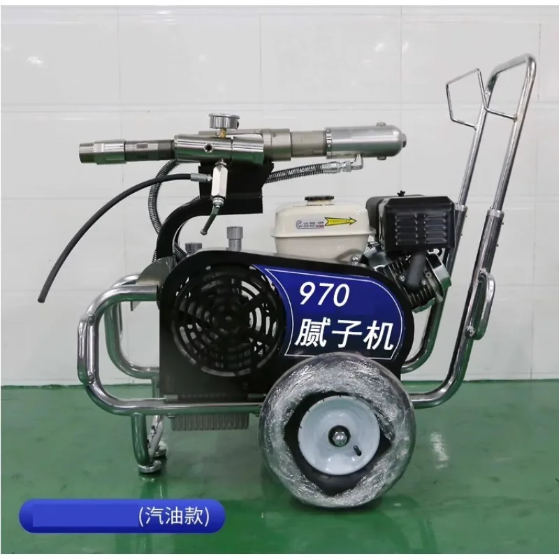 

Large ultra-high pressure single and double component oily polyurethane waterproof putty powder airless 970 sprayer