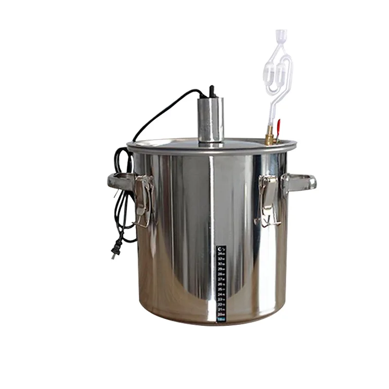 Constant temperature winemaking and fermentation barrel stainless steel heating winemaking and steaming machine